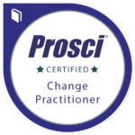 Prosci Certified Change Practitioner Badge